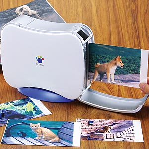 液晶表示で簡単操作のデジカメプリンター