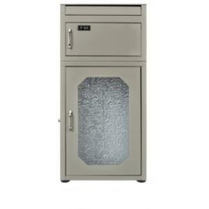 ダイヤル＆押すだけ施錠　宅配ボックス